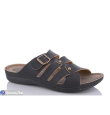 Шлепки чоловічі на літо (6 пар р.40-45) чорний  "Fuggo"