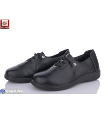 Туфлі жіночі на весну/осінь (8 пар р.37-42) чорний  "WSMR"