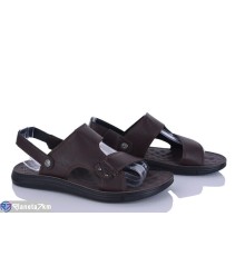 Сандалі чоловічі на літо (8 пар р.40-45) коричневий  "SAB"