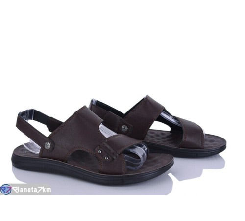 Сандалі чоловічі на літо (8 пар р.40-45) коричневий  "SAB"