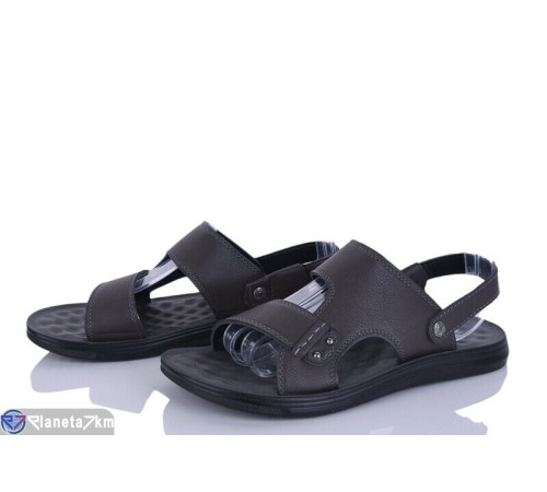 Сандалі чоловічі на літо (8 пар р.40-45) сірий  "SAB"