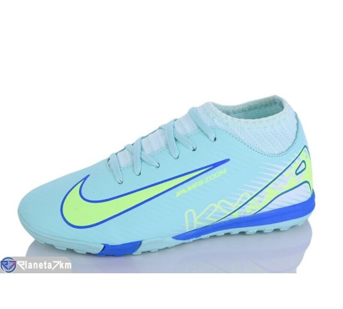 Футбольне взуття дитяче на весну/осінь (8 пар р.34-38) зелений  "FIESTA"