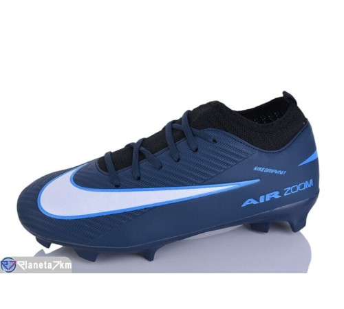 Футбольне взуття дитяче на весну/осінь (8 пар р.34-38) синій  "FIESTA"