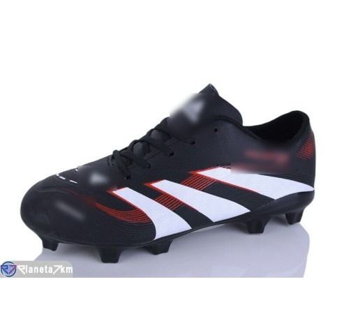 Футбольне взуття дитяче на весну/осінь (8 пар р.34-38) чорний  "FIESTA"