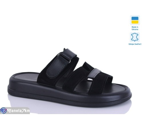 Шлепки жіночі на літо (6 пар р.36-40) чорний  "LIKA"