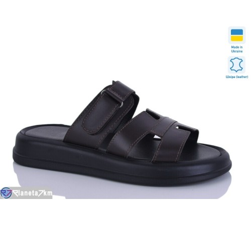 Шлепки жіночі на літо (6 пар р.36-40) коричневий  "LIKA"