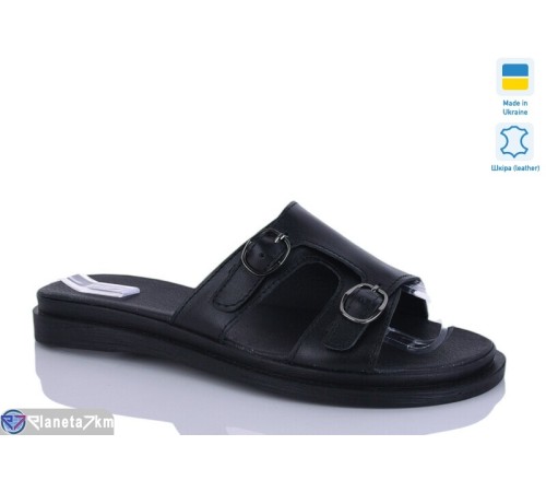 Шлепки жіночі на літо (6 пар р.36-40) чорний  "LIKA"