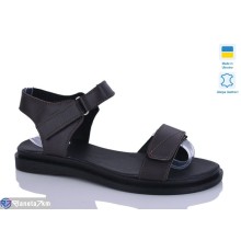 Босоніжки жіночі на літо (6 пар р.36-40) коричневий  "LIKA"