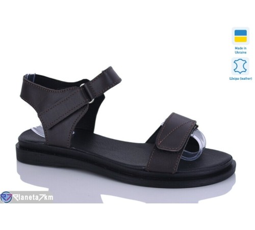 Босоніжки жіночі на літо (6 пар р.36-40) коричневий  "LIKA"