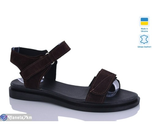 Босоніжки жіночі на літо (6 пар р.36-40) коричневий  "LIKA"