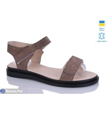 Босоніжки жіночі на літо (6 пар р.36-40) коричневий  "LIKA"