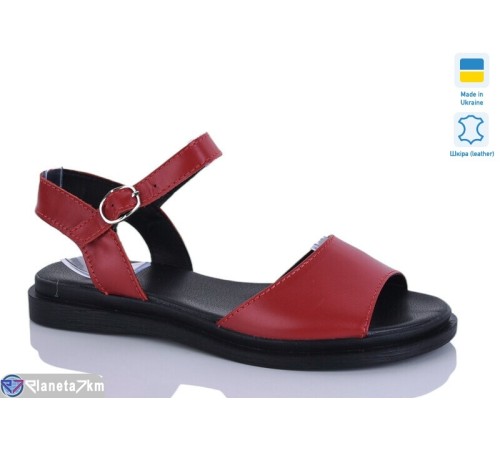 Босоніжки жіночі на літо (6 пар р.36-40) червоний  "LIKA"