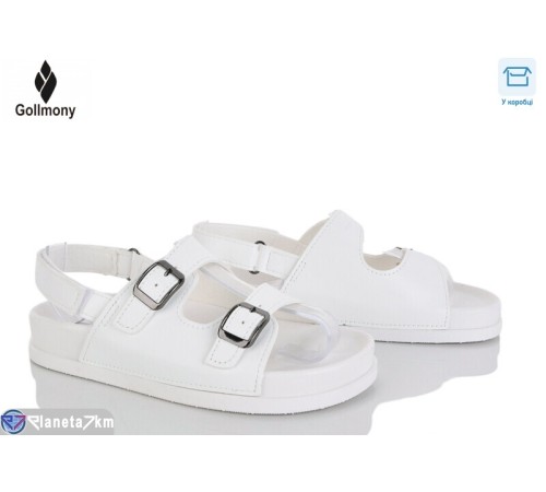Босоніжки жіночі на літо (8 пар р.36-41) білий  "Gollmony"
