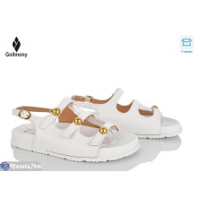 Босоніжки жіночі на літо (8 пар р.36-41) білий  "Gollmony"