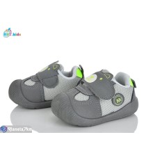 Дитячі кросівки на весну/осінь (12 пар р.18-23) сірий  "BBT"