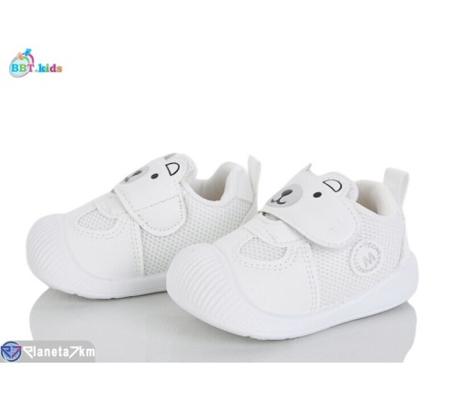 Дитячі кросівки на весну/осінь (12 пар р.18-23) білий  "BBT"