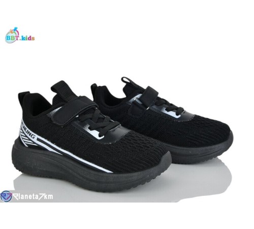Дитячі кросівки на весну/осінь (8 пар р.32-37) чорний  "BBT"