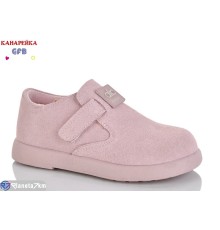 Дитячі туфлі на весну/осінь (8 пар р.28-33) рожевий  "GFB-Канарейка"