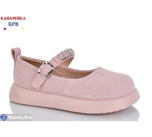 Дитячі туфлі на весну/осінь (8 пар р.28-33) рожевий  "GFB-Канарейка"