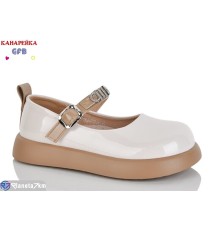 Дитячі туфлі на весну/осінь (8 пар р.28-33) бежевий  "GFB-Канарейка"