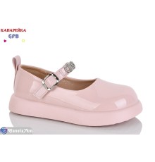 Дитячі туфлі на весну/осінь (8 пар р.28-33) рожевий  "GFB-Канарейка"