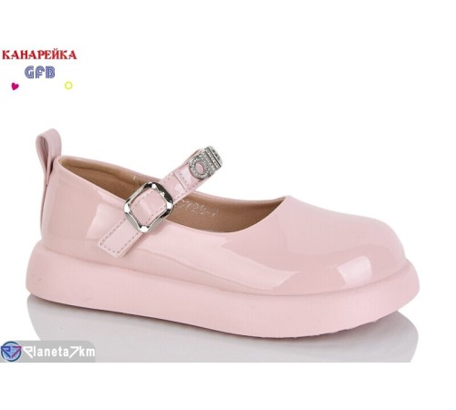 Дитячі туфлі на весну/осінь (8 пар р.28-33) рожевий  "GFB-Канарейка"