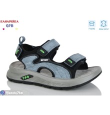 Сандалі дитячі на весну/осінь (8 пар р.27-32) синій  "GFB-Канарейка"