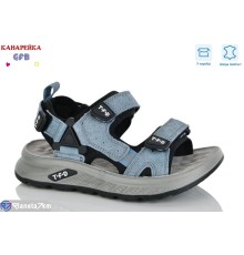 Сандалі дитячі на весну/осінь (8 пар р.27-32) синій  "GFB-Канарейка"