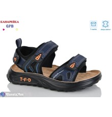 Сандалі дитячі на весну/осінь (8 пар р.27-32) синій  "GFB-Канарейка"
