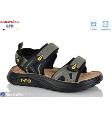 Сандалі дитячі на весну/осінь (8 пар р.32-37) хакі  "GFB-Канарейка"