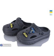 Кроки дитячі на літо (6 пар р.24-35) сірий  "LEO"