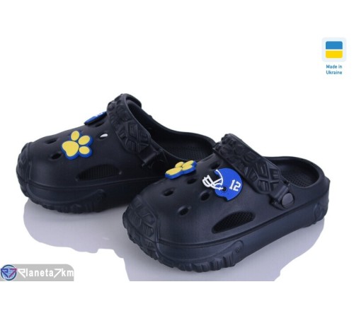 Кроки дитячі на літо (6 пар р.24-35) чорний  "LEO"