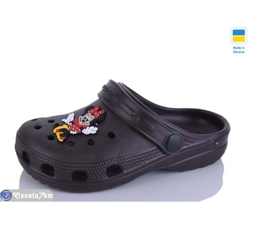 Кроки дитячі на літо (6 пар р.24-29) коричневий  "LINKA"