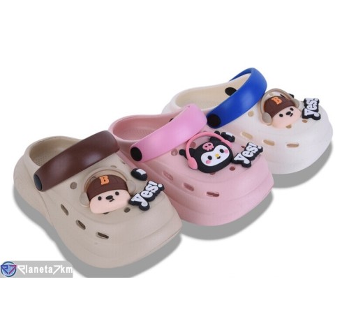 Кроки дитячі на літо (12 пар р.22-27) мікс  "LEVLU"