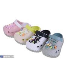 Кроки дитячі на літо (12 пар р.24-29) мікс  "LEVLU"