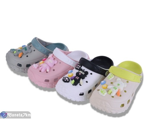 Кроки дитячі на літо (12 пар р.30-35) мікс  "LEVLU"