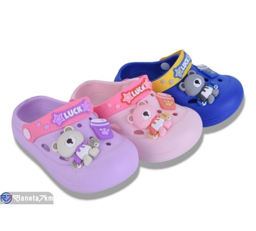 Кроки дитячі на літо (12 пар р.24-29) мікс  "LEVLU"