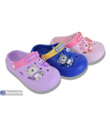 Кроки дитячі на літо (12 пар р.30-35) мікс  "LEVLU"