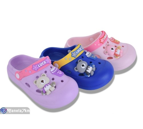 Кроки дитячі на літо (12 пар р.30-35) мікс  "LEVLU"