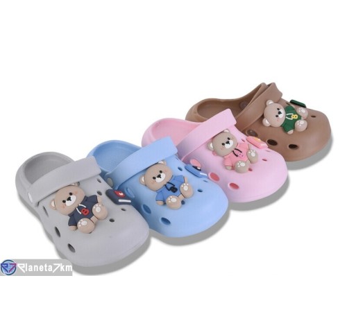 Кроки дитячі на літо (12 пар р.30-35) мікс  "LEVLU"