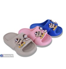 Шлепки дитячі на літо (12 пар р.30-35) мікс  "LEVLU"