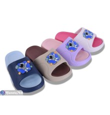 Шлепки дитячі на літо (12 пар р.30-35) мікс  "LEVLU"