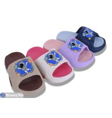 Шлепки дитячі на літо (12 пар р.24-29) мікс  "LEVLU"