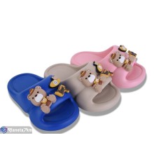 Шлепки дитячі на літо (12 пар р.24-29) мікс  "LEVLU"