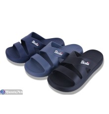 Шлепки чоловічі на літо (12 пар р.40-45) мікс  "LEVLU"