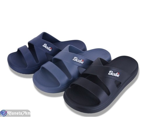 Шлепки чоловічі на літо (12 пар р.40-45) мікс  "LEVLU"