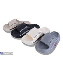 Шлепки чоловічі на літо (12 пар р.46-49) мікс  "LEVLU"