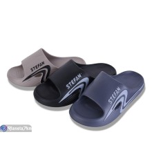 Шлепки чоловічі на літо (12 пар р.46-49) мікс  "LEVLU"