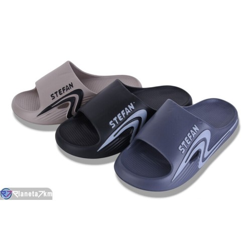 Шлепки чоловічі на літо (12 пар р.46-49) мікс  "LEVLU"