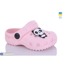 Кроки дитячі на літо (6 пар р.18-23) рожевий  "INPIRE"